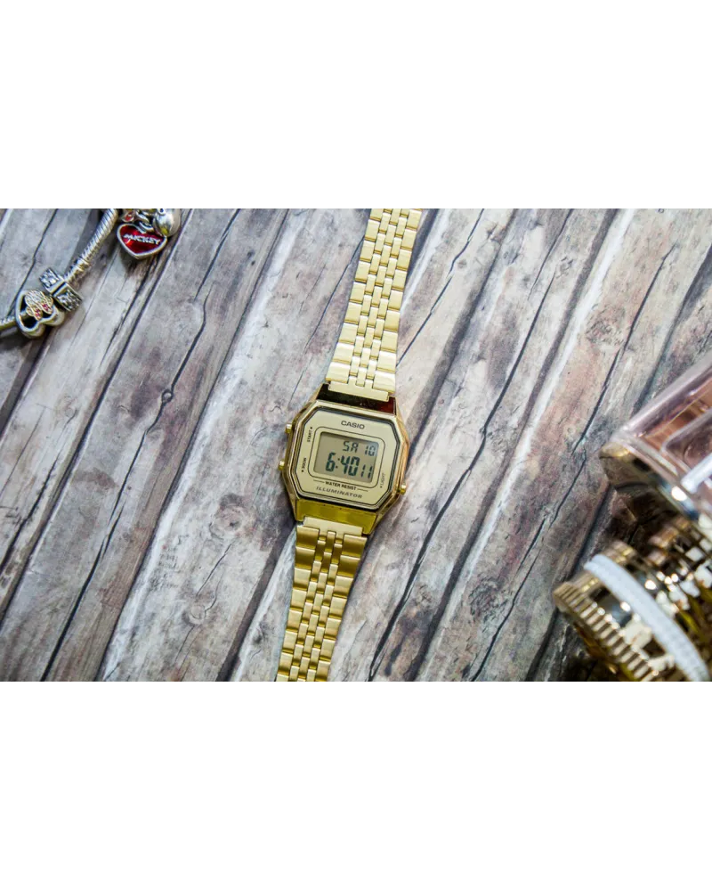 ZEGAREK DAMSKI CASIO VINTAGE LA680WGA-9D + BOX