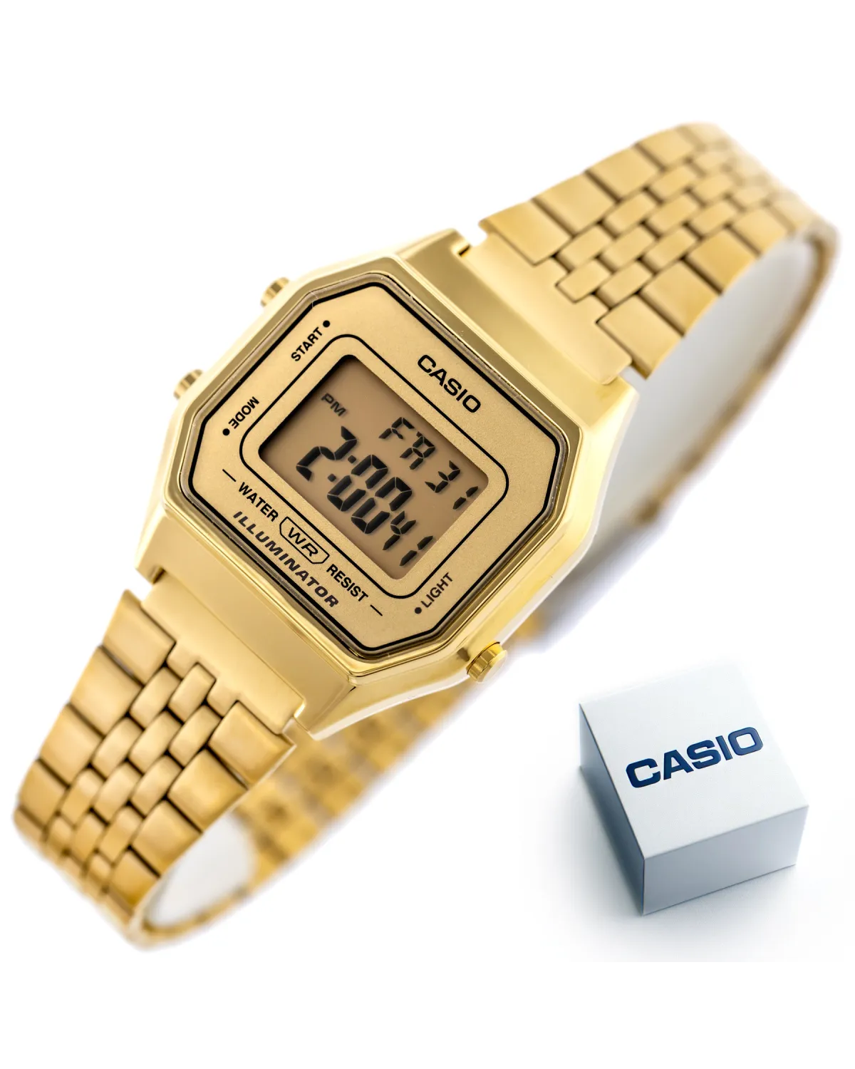 ZEGAREK DAMSKI CASIO VINTAGE LA680WGA-9D + BOX
