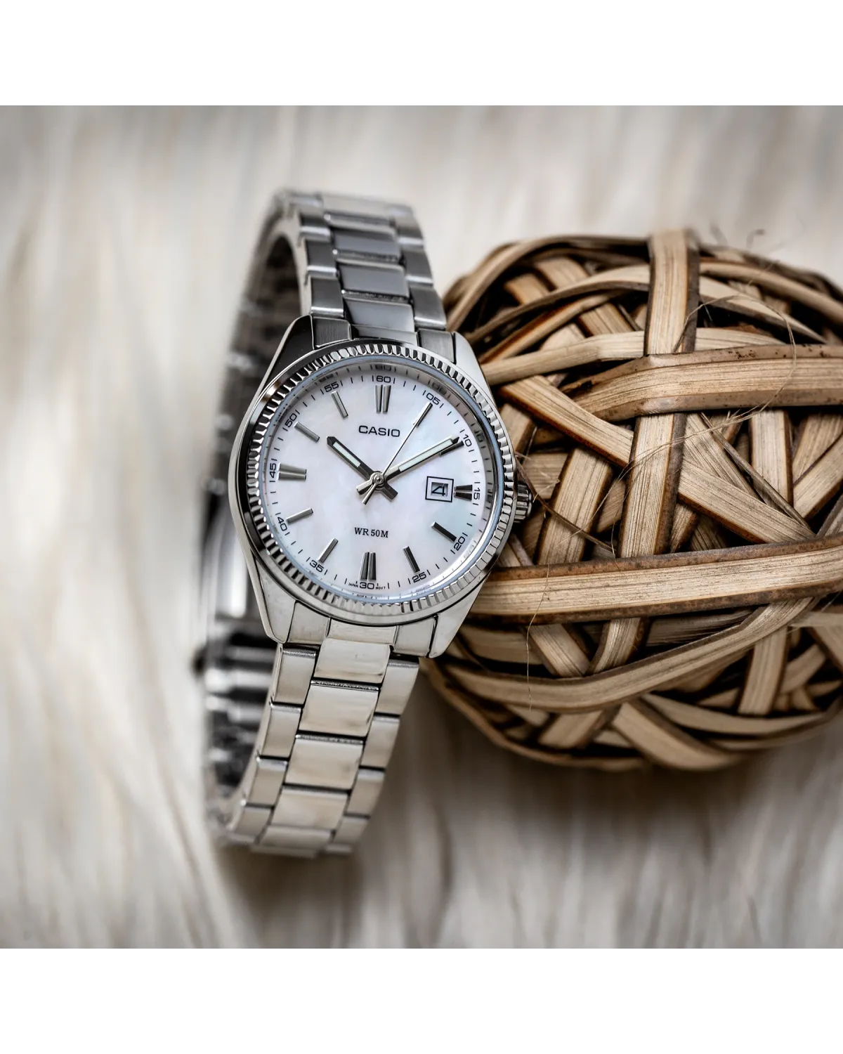 ZEGAREK DAMSKI CASIO LTP-1302DS-4AVDF (zd521g) + BOX
