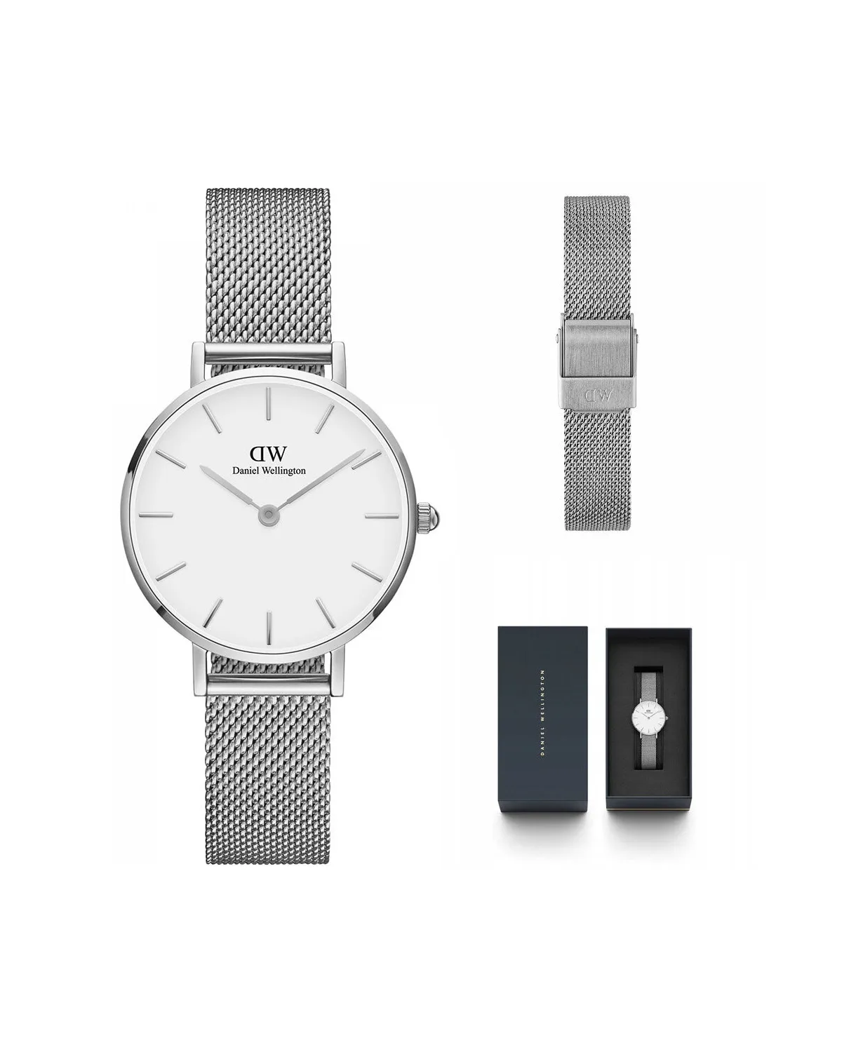 ZEGAREK DAMSKI DANIEL WELLINGTON Classic Petite Sterling DW00100220 28mm