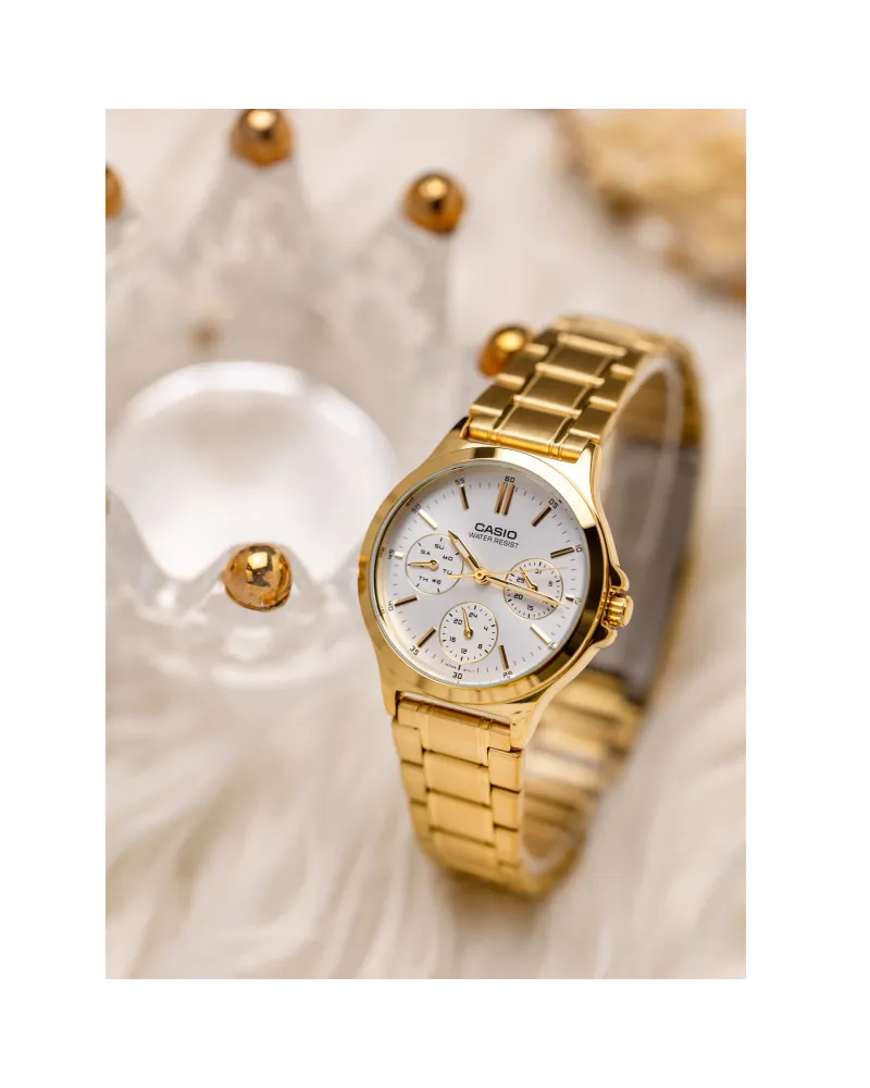 ZEGAREK DAMSKI CASIO LTP-V300G-7A (zd566b) + BOX