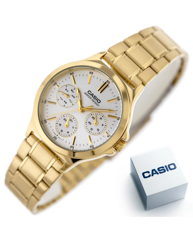 ZEGAREK DAMSKI CASIO LTP-V300G-7A (zd566b) + BOX