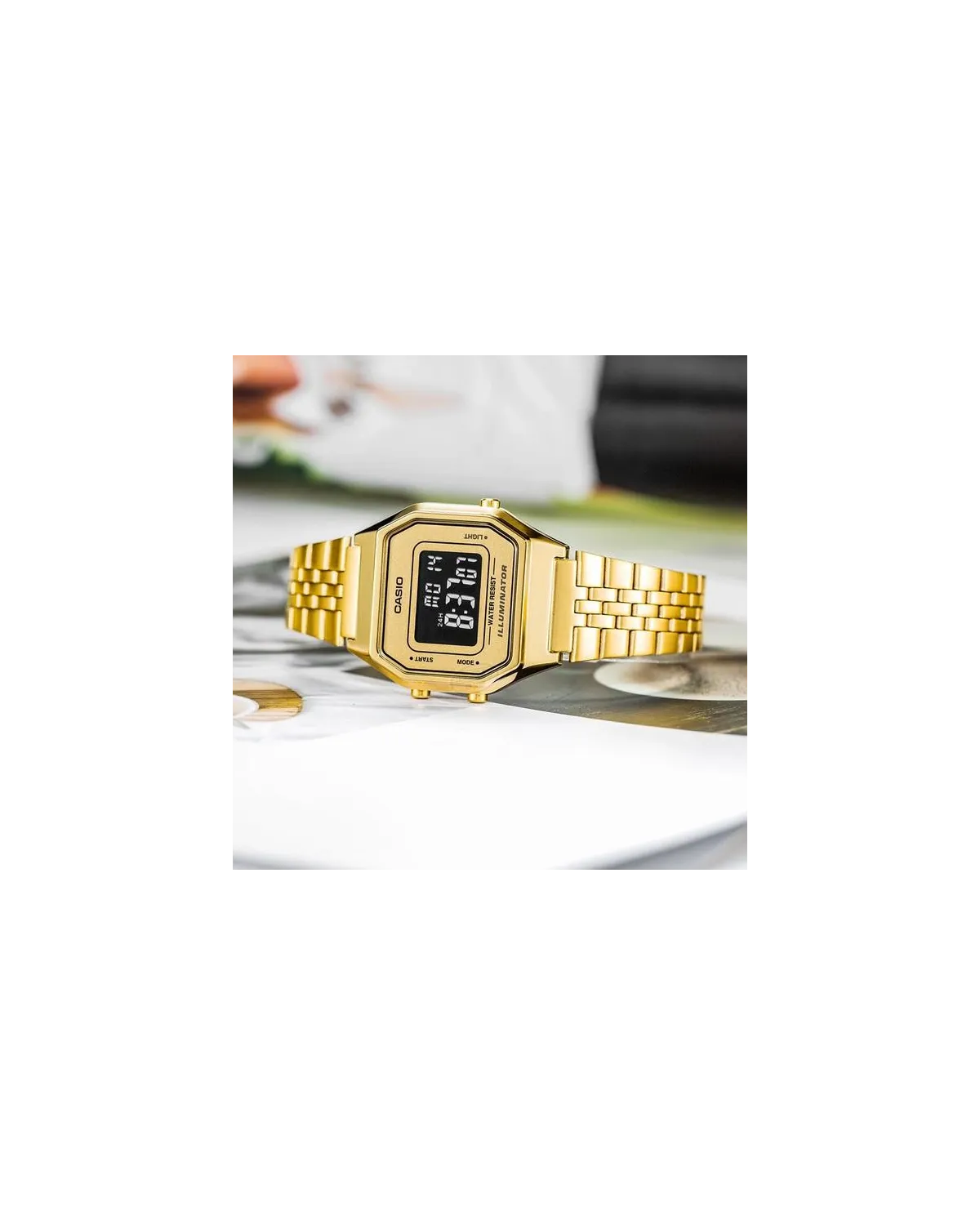 ZEGAREK DAMSKI CASIO VINTAGE LA680WGA-9B + BOX ZEGAREK DAMSKI CASIO VINTAGE LA680WGA-9B + BOX