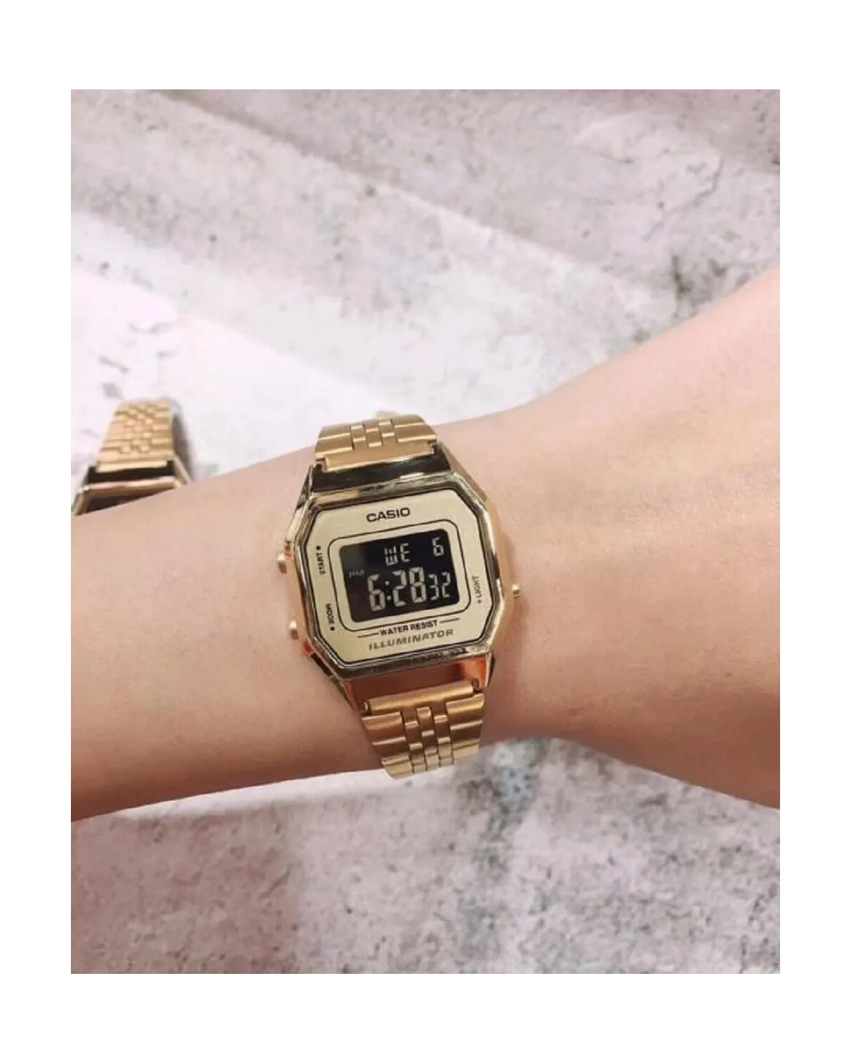 ZEGAREK DAMSKI CASIO VINTAGE LA680WGA-9B + BOX ZEGAREK DAMSKI CASIO VINTAGE LA680WGA-9B + BOX