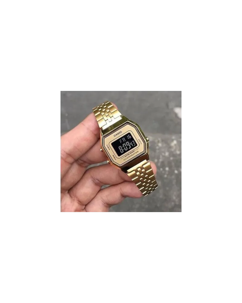 ZEGAREK DAMSKI CASIO VINTAGE LA680WGA-9B + BOX ZEGAREK DAMSKI CASIO VINTAGE LA680WGA-9B + BOX