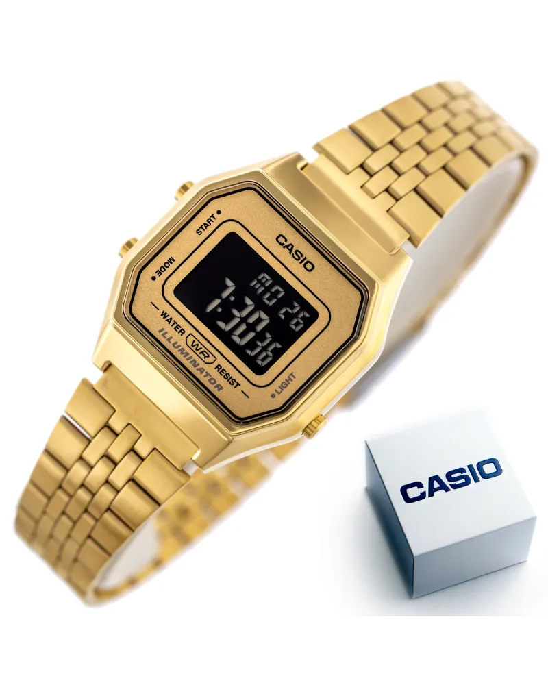 ZEGAREK DAMSKI CASIO VINTAGE LA680WGA-9B + BOX ZEGAREK DAMSKI CASIO VINTAGE LA680WGA-9B + BOX