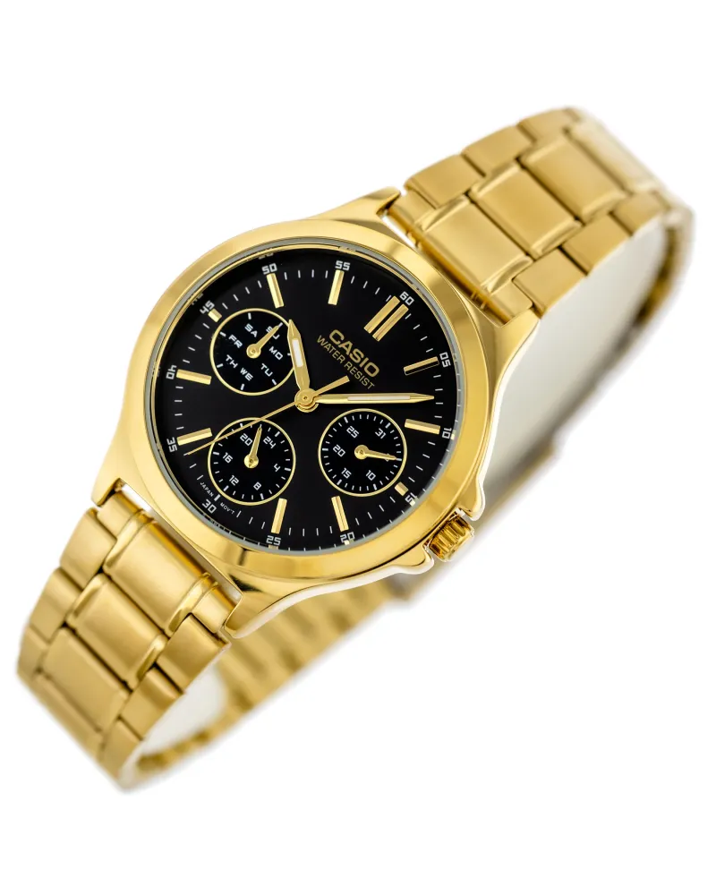 ZEGAREK DAMSKI CASIO LTP-V300G-1AUDF (zd566e) + BOX ZEGAREK DAMSKI CASIO LTP-V300G-1AUDF (zd566e) + BOX