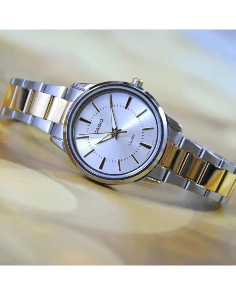 ZEGAREK DAMSKI CASIO LTP-1303SG-7A (zd591e) + BOX ZEGAREK DAMSKI CASIO LTP-1303SG-7A (zd591e) + BOX