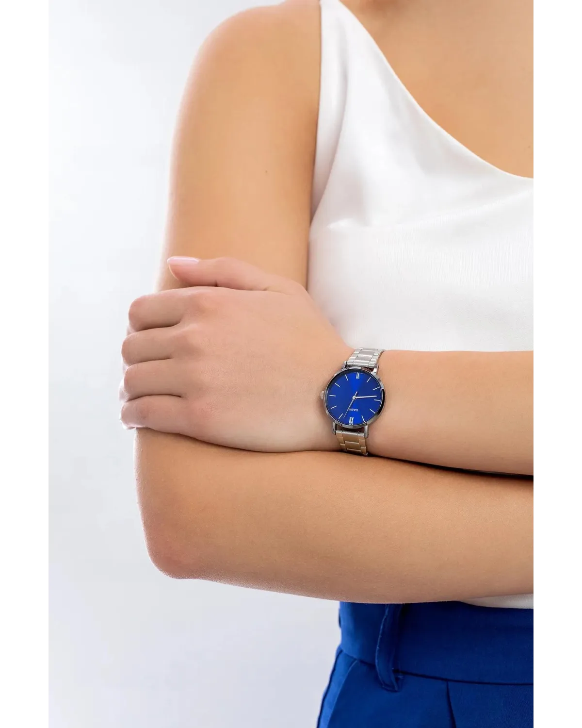 ZEGAREK DAMSKI CASIO  LTP-VT01D-2B2 (zd613f) + BOX
