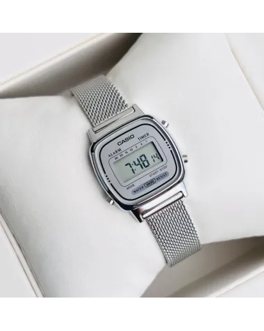 Zegarek Damski Casio Retro Vintage LA670WEM-7DF + BOX