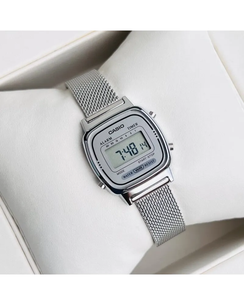 Zegarek Damski Casio Retro Vintage LA670WEM-7DF + BOX