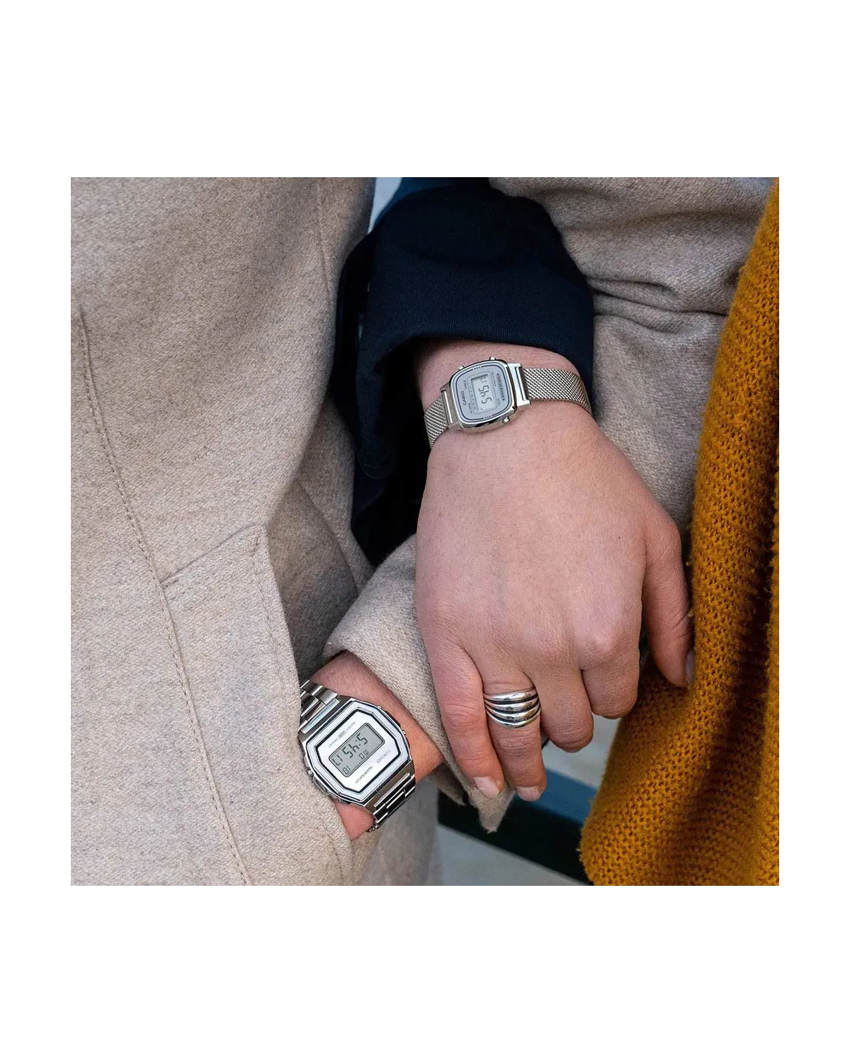 Zegarek Damski Casio Retro Vintage LA670WEM-7DF + BOX