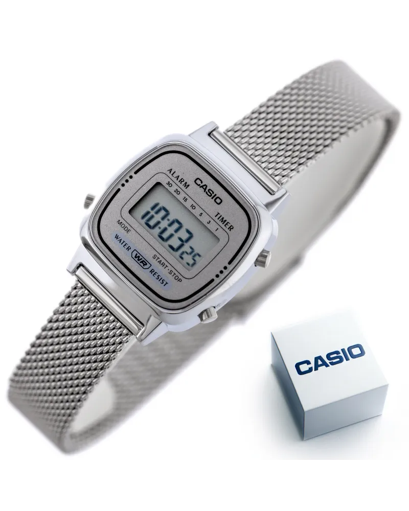 Zegarek Damski Casio Retro Vintage LA670WEM-7DF + BOX