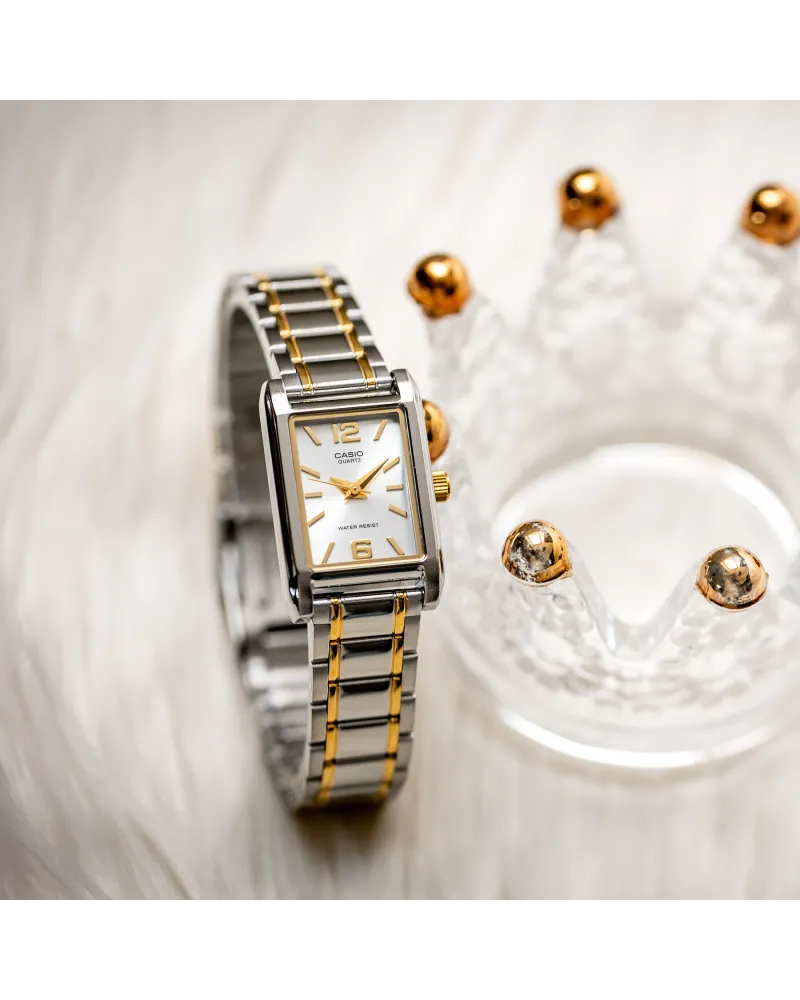 ZEGAREK DAMSKI CASIO LTP-1235SG-7ADF + BOX ZEGAREK DAMSKI CASIO LTP-1235SG-7ADF + BOX