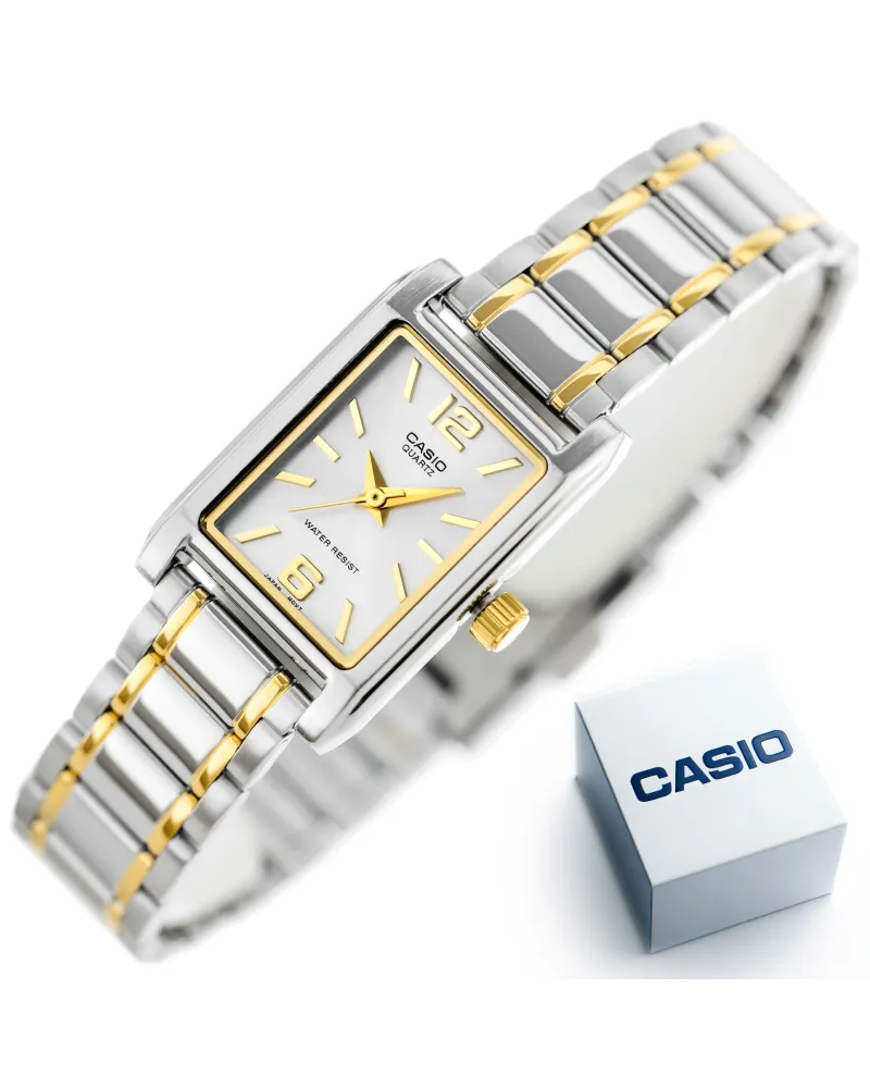 ZEGAREK DAMSKI CASIO LTP-1235SG-7ADF + BOX ZEGAREK DAMSKI CASIO LTP-1235SG-7ADF + BOX