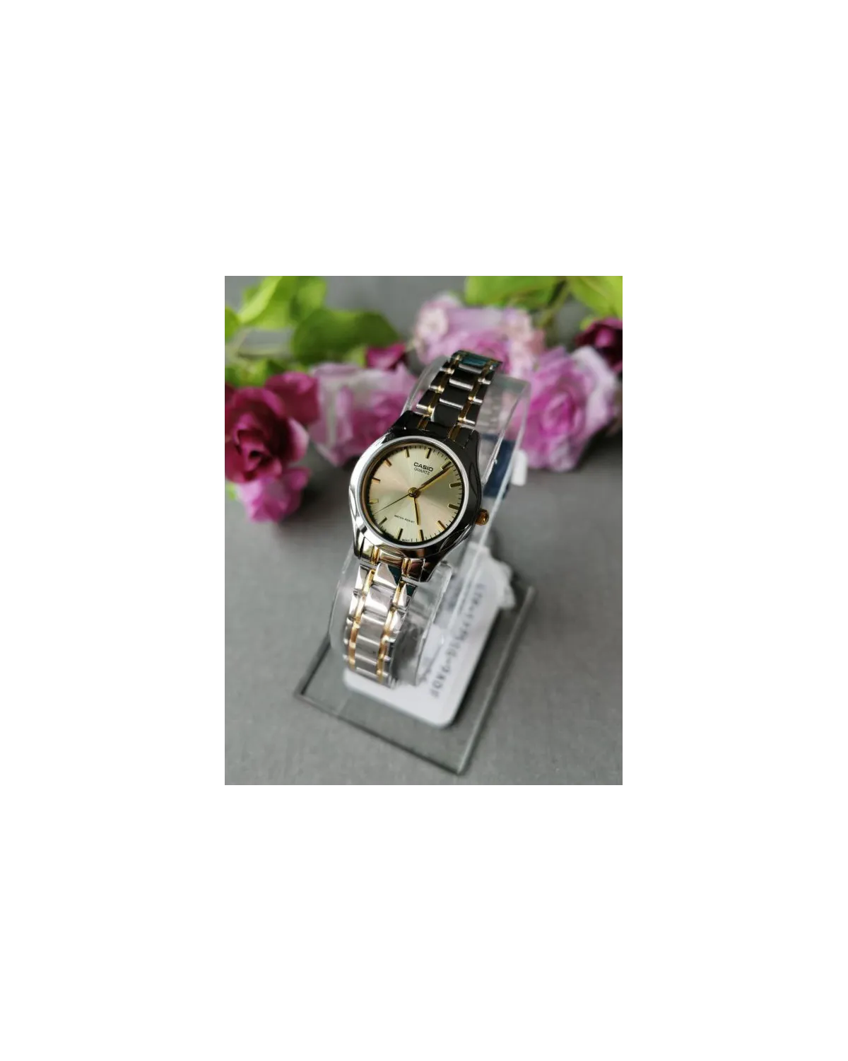 ZEGAREK DAMSKI CASIO LTP-1275SG-9A (zd580b) + BOX ZEGAREK DAMSKI CASIO LTP-1275SG-9A (zd580b) + BOX