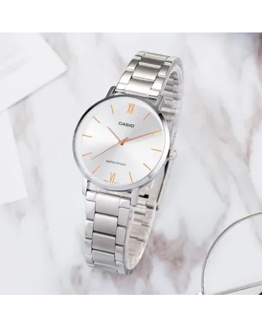 ZEGAREK DAMSKI CASIO LTP-VT01D-7B  + BOX (zd613e)