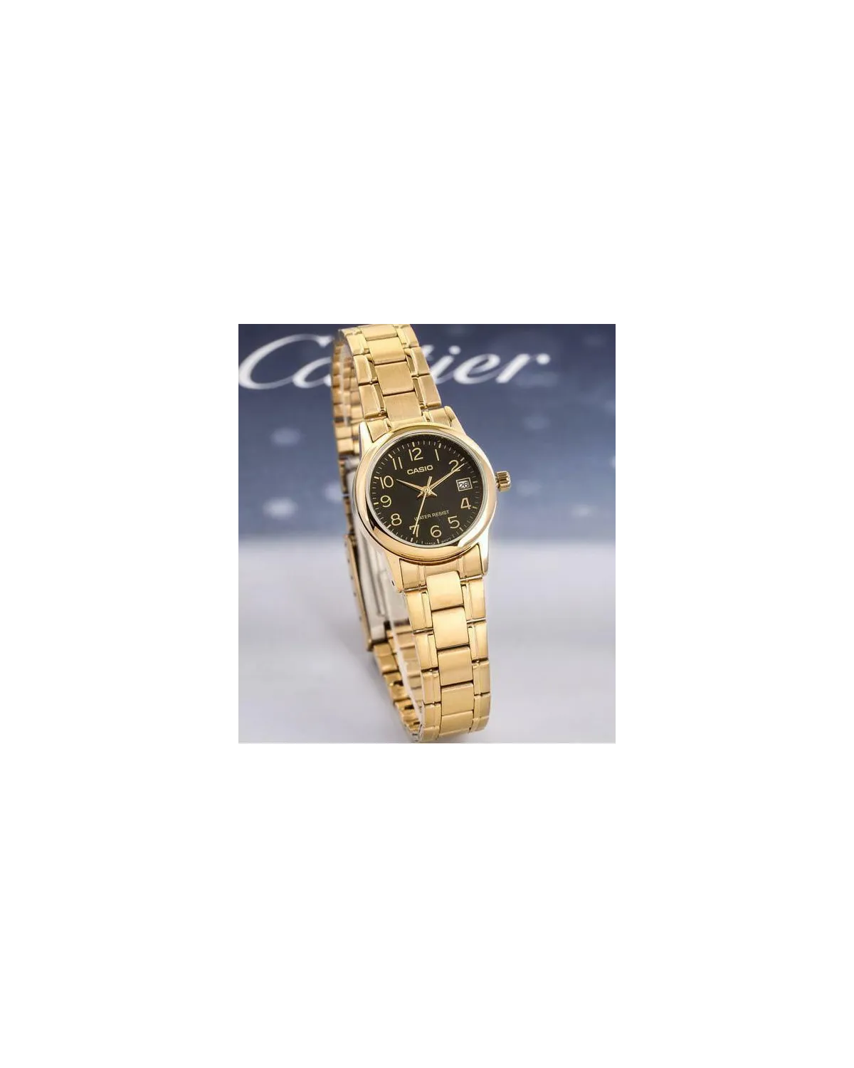 Zegarek Damski Casio LTP-V002G-1B + BOX Zegarek Damski Casio LTP-V002G-1B + BOX