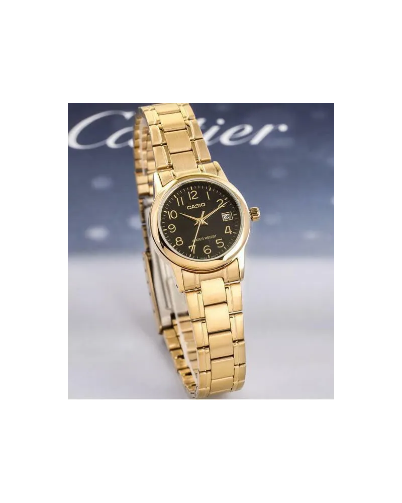 Zegarek Damski Casio LTP-V002G-1B + BOX Zegarek Damski Casio LTP-V002G-1B + BOX
