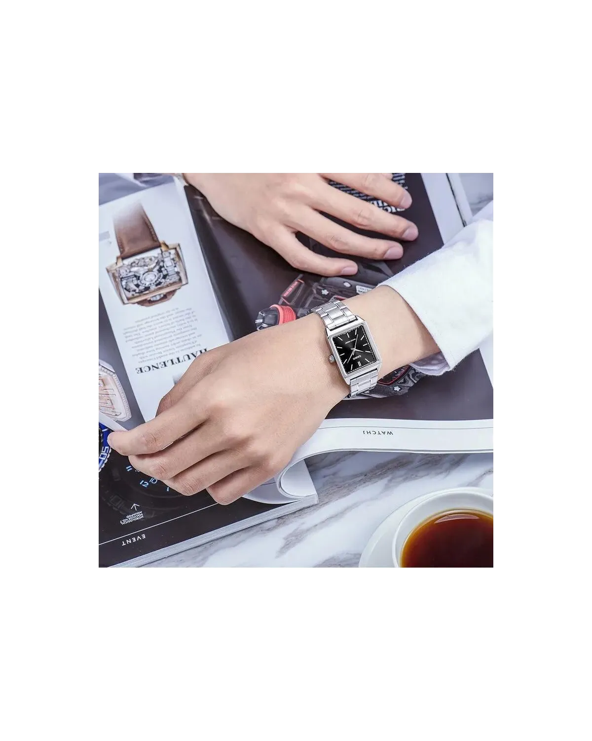 ZEGAREK DAMSKI CASIO LTP-V007D-1E + BOX (zd638a)