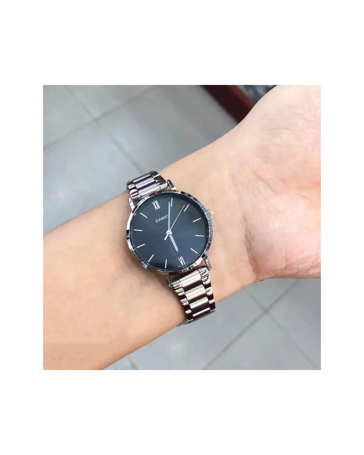 ZEGAREK DAMSKI CASIO LTP-VT02D-1A  + BOX