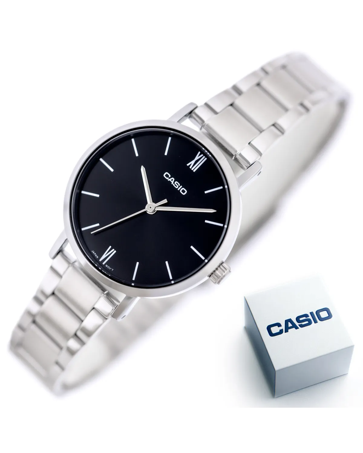 ZEGAREK DAMSKI CASIO LTP-VT02D-1A  + BOX