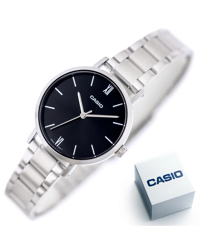 ZEGAREK DAMSKI CASIO LTP-VT02D-1A  + BOX