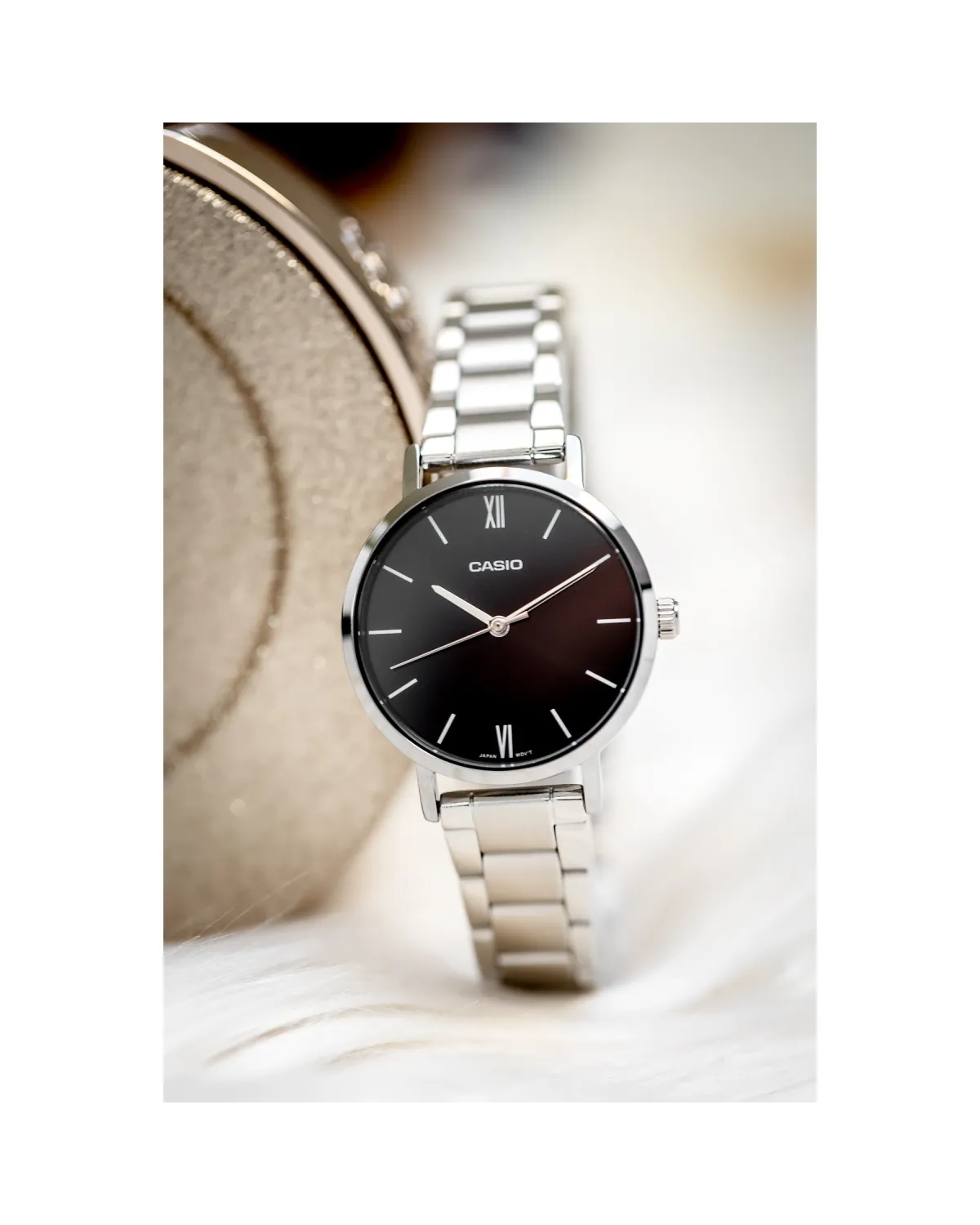 ZEGAREK DAMSKI CASIO LTP-VT02D-1A  + BOX