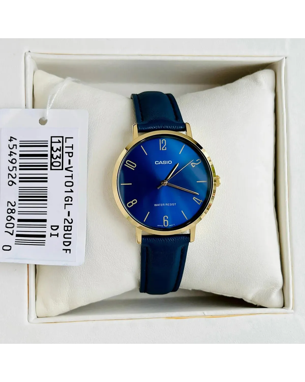 ZEGAREK DAMSKI CASIO LTP-VT01GL-2B + BOX