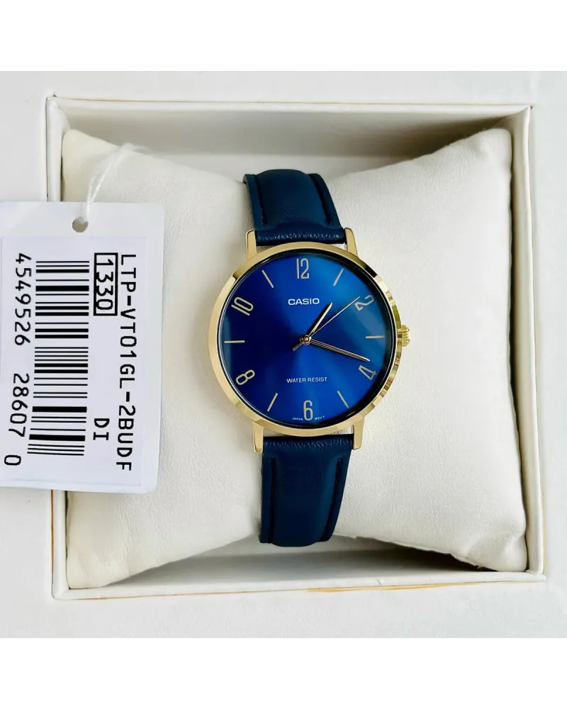 ZEGAREK DAMSKI CASIO LTP-VT01GL-2B + BOX