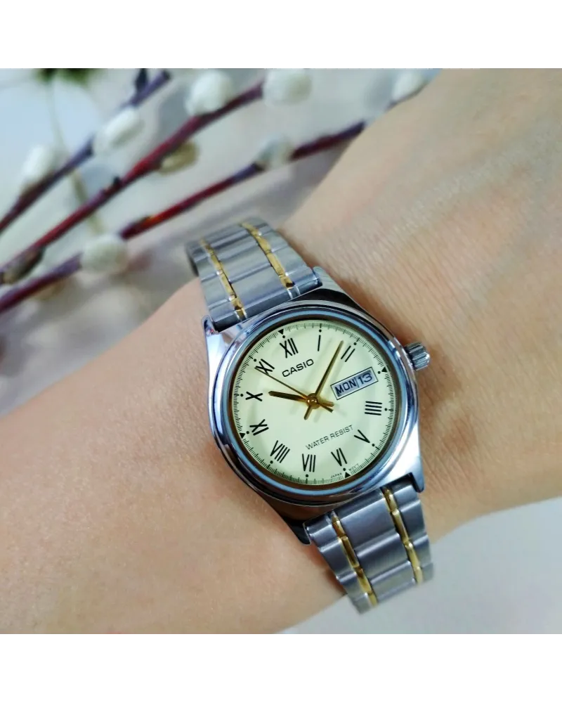 ZEGAREK DAMSKI CASIO LTP-V006SG-9B + BOX ZEGAREK DAMSKI CASIO LTP-V006SG-9B + BOX