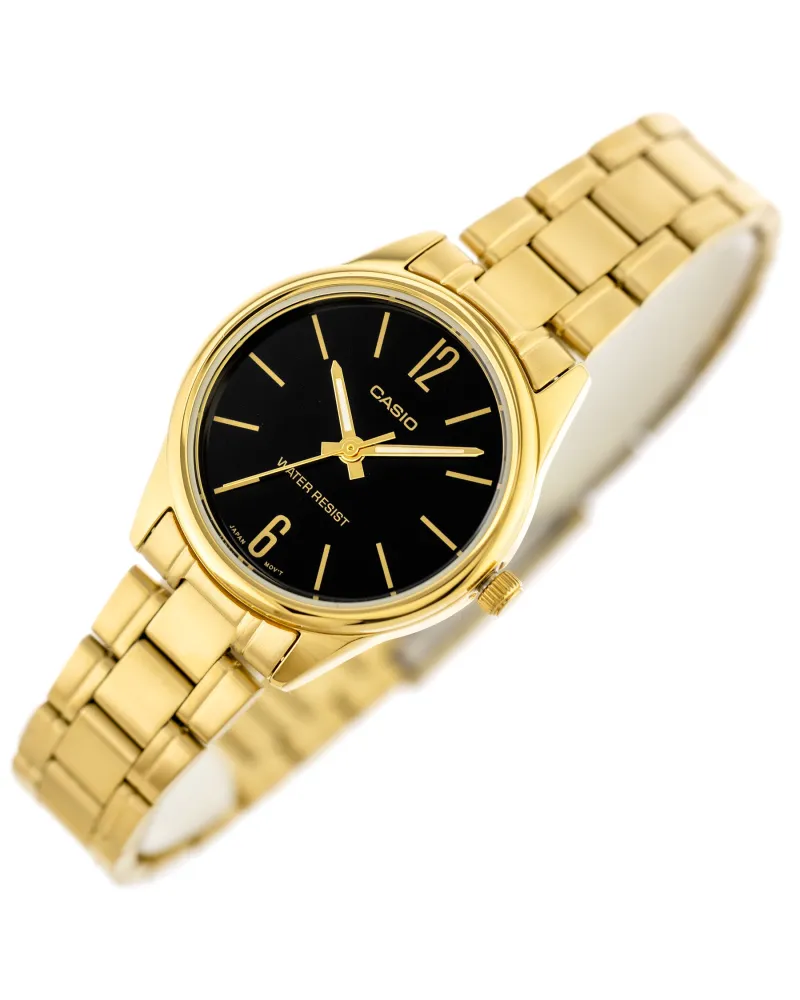 Zegarek Casio Damski LTP-V005G-1B + BOX Zegarek Casio Damski LTP-V005G-1B + BOX