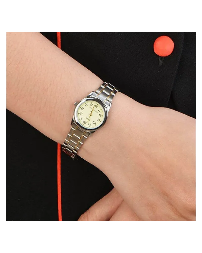 ZEGAREK DAMSKI CASIO LTP-V001SG-9B + BOX ZEGAREK DAMSKI CASIO LTP-V001SG-9B + BOX