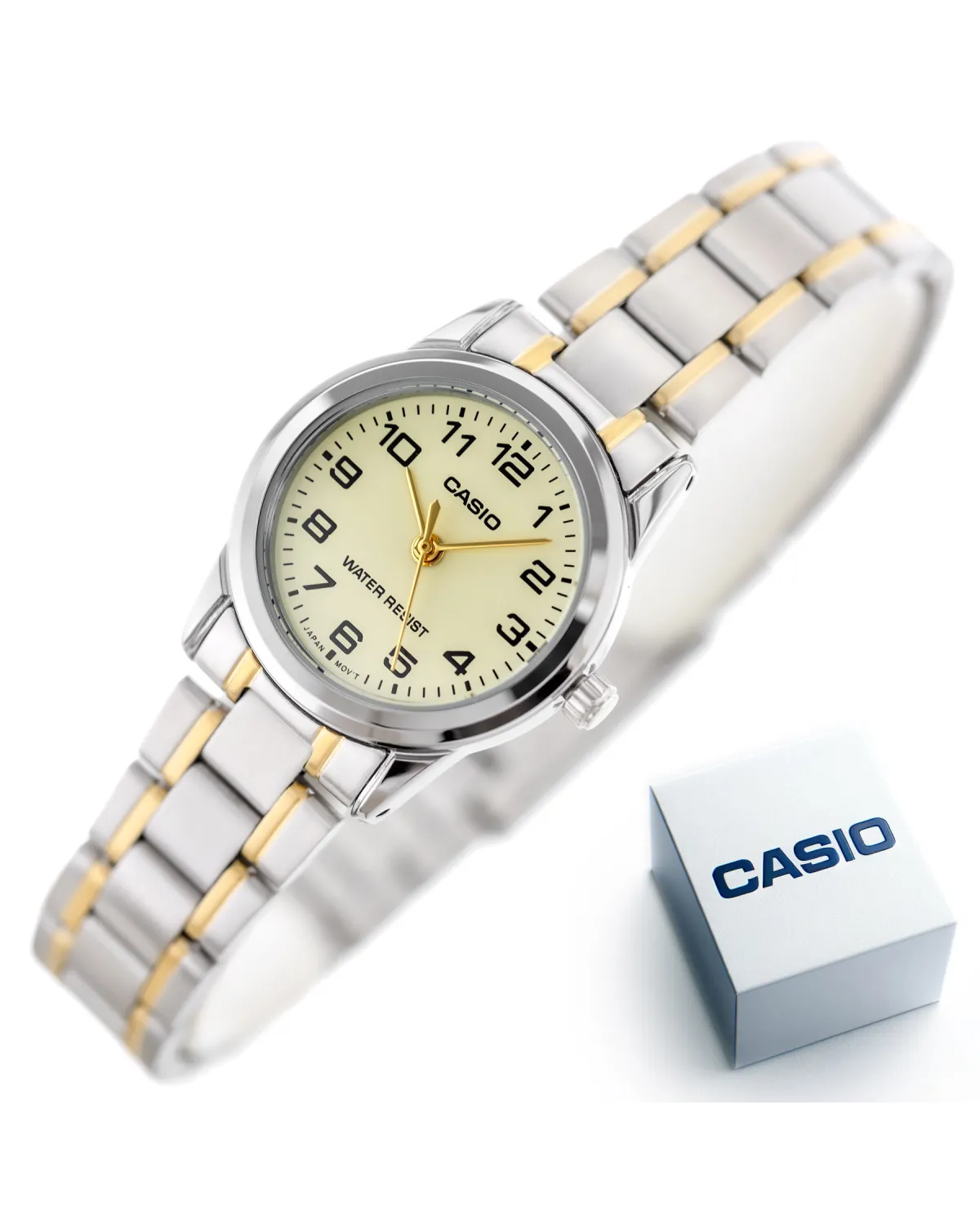 ZEGAREK DAMSKI CASIO LTP-V001SG-9B + BOX ZEGAREK DAMSKI CASIO LTP-V001SG-9B + BOX