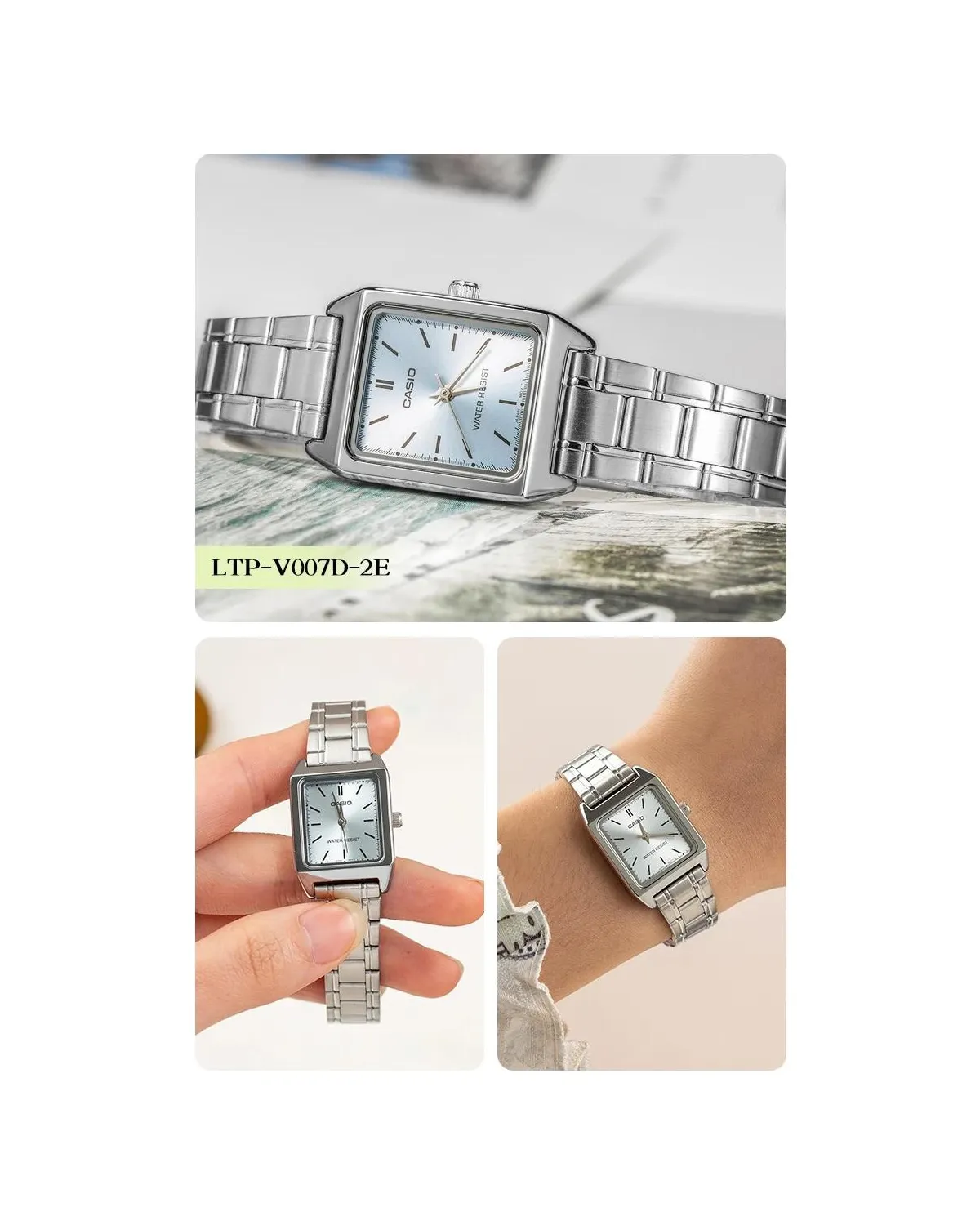 ZEGAREK DAMSKI CASIO LTP-V007D-2E + BOX ZEGAREK DAMSKI CASIO LTP-V007D-2E + BOX