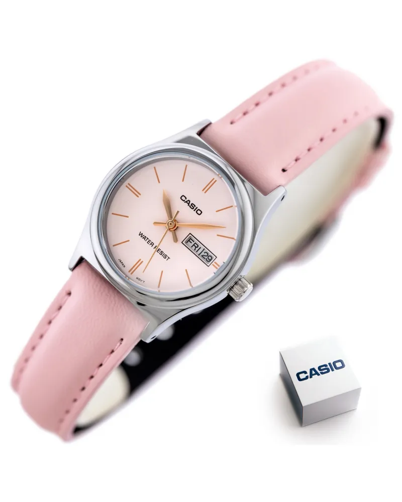 ZEGAREK DAMSKI CASIO LTP-V006L-4B (zd576c) + BOX ZEGAREK DAMSKI CASIO LTP-V006L-4B (zd576c) + BOX
