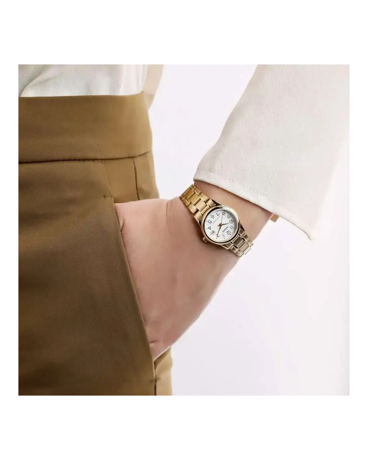 ZEGAREK DAMSKI CASIO LTP-V002G-7B (zd587f) + BOX