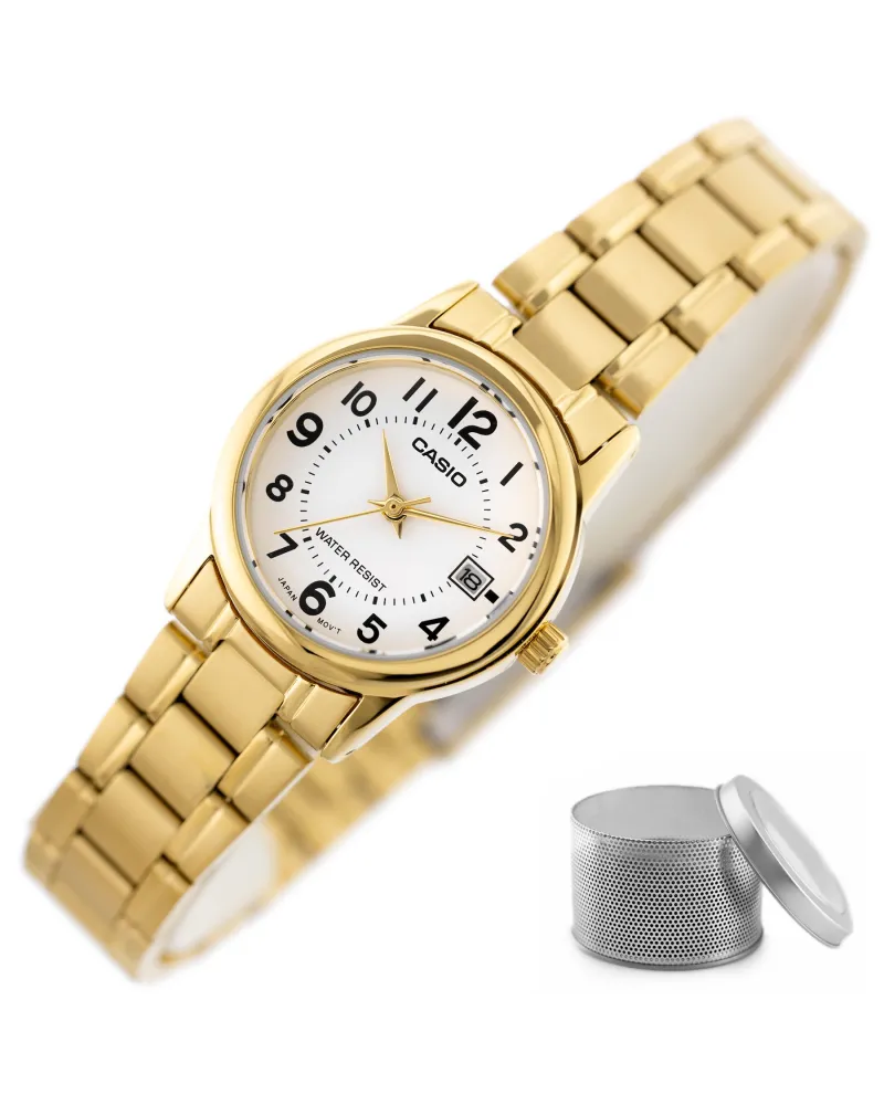 ZEGAREK DAMSKI CASIO LTP-V002G-7B (zd587f) + BOX