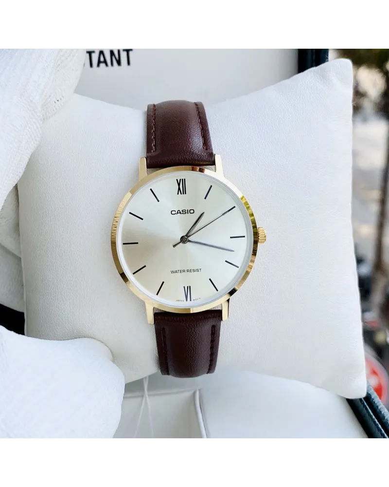 Zegarek Damski Casio LTP-VT01GL-9B + BOX