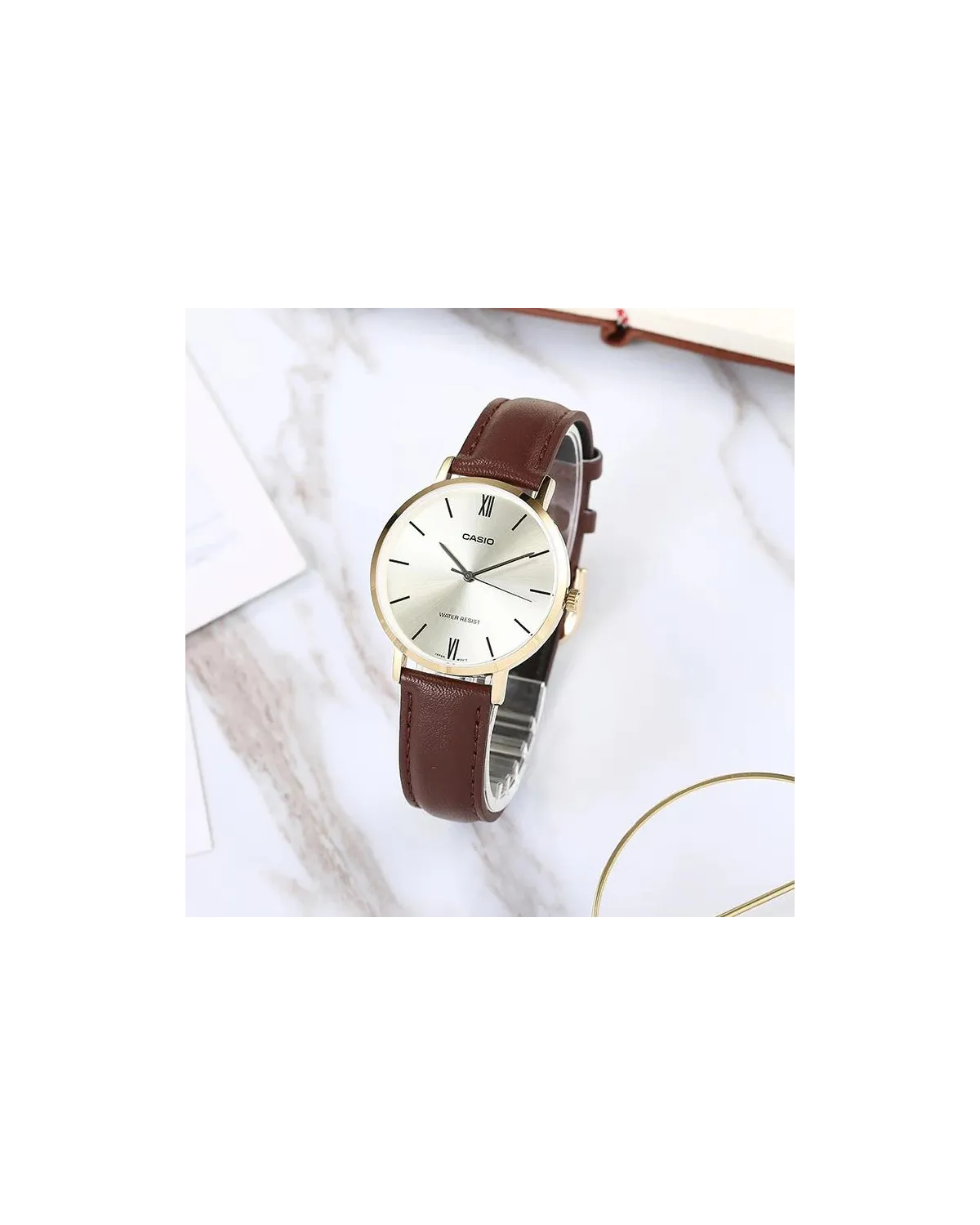 Zegarek Damski Casio LTP-VT01GL-9B + BOX