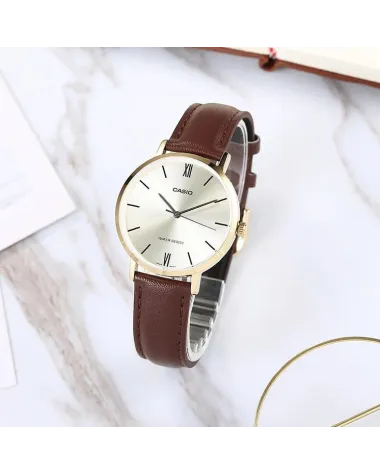 Zegarek Damski Casio LTP-VT01GL-9B + BOX