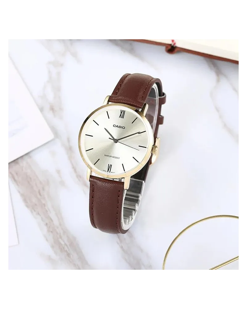 Zegarek Damski Casio LTP-VT01GL-9B + BOX