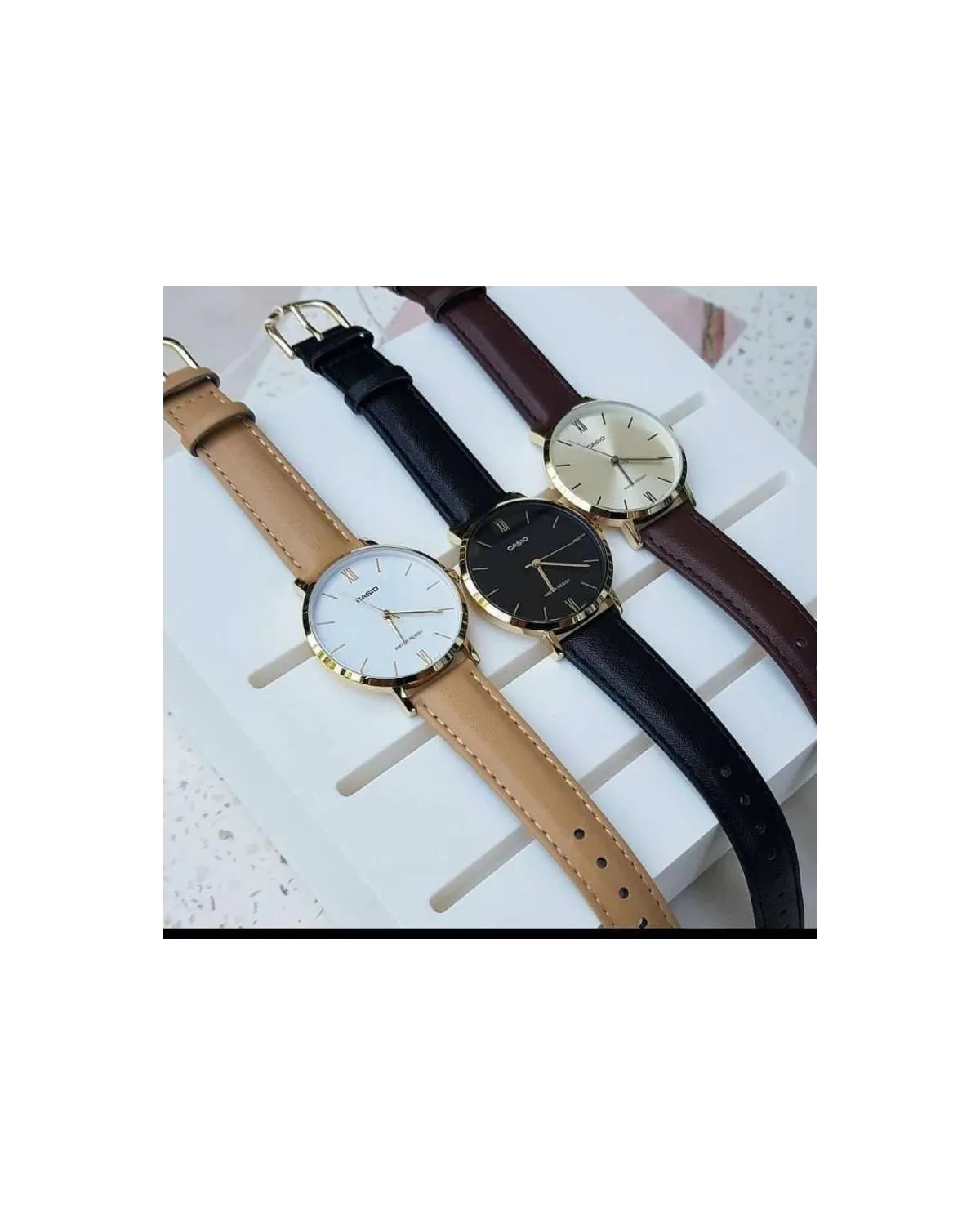 Zegarek Damski Casio LTP-VT01GL-9B + BOX