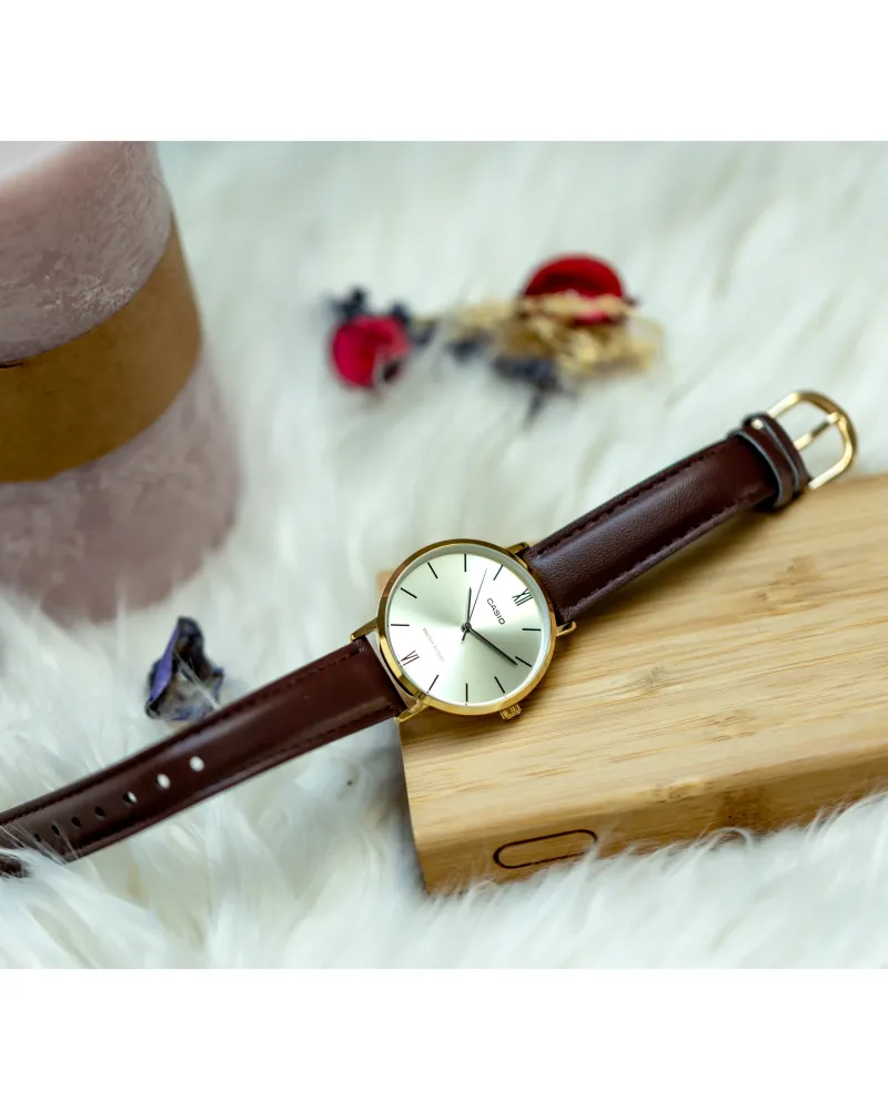 Zegarek Damski Casio LTP-VT01GL-9B + BOX