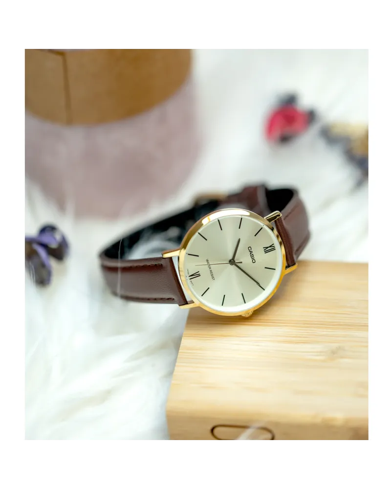 Zegarek Damski Casio LTP-VT01GL-9B + BOX