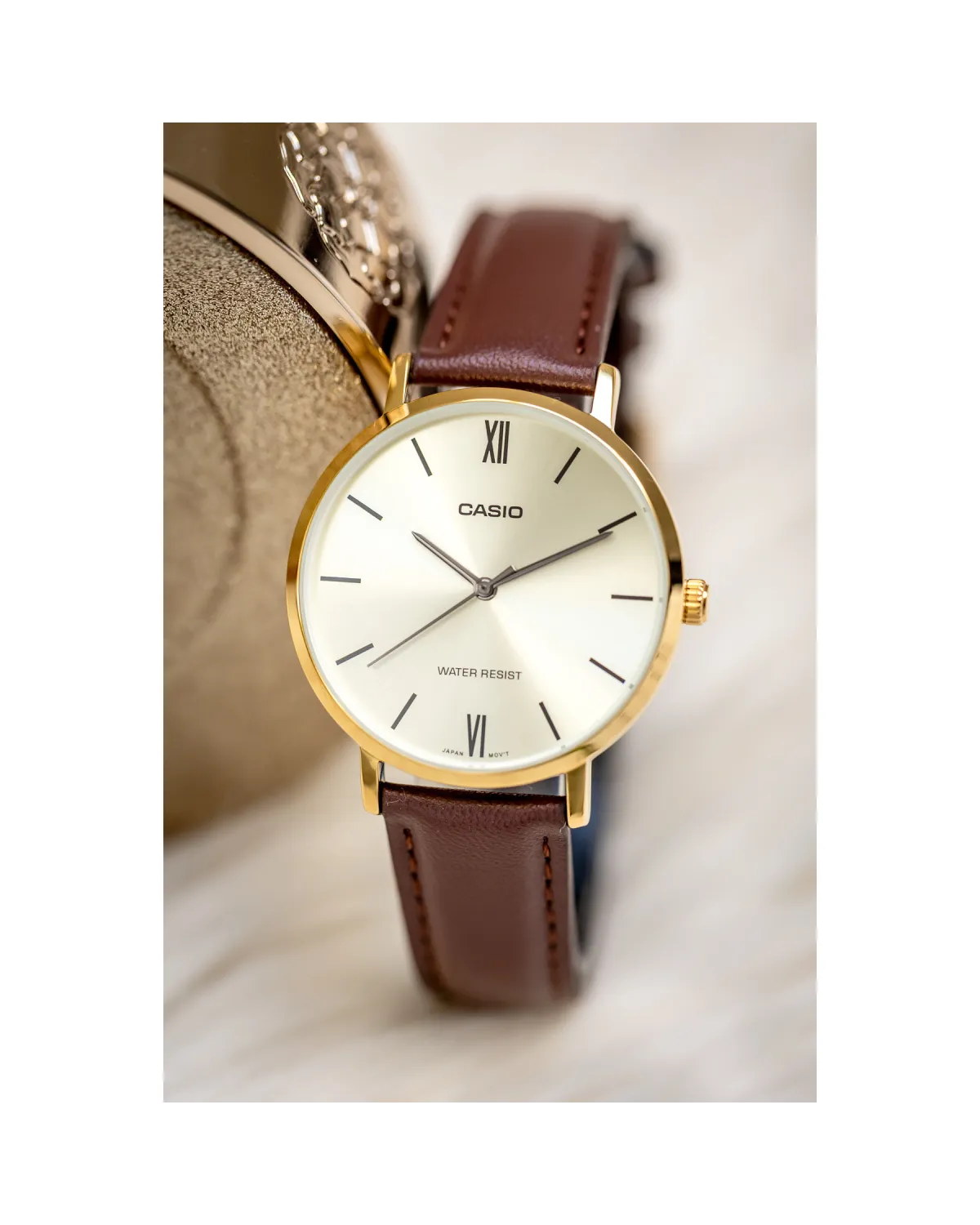 Zegarek Damski Casio LTP-VT01GL-9B + BOX