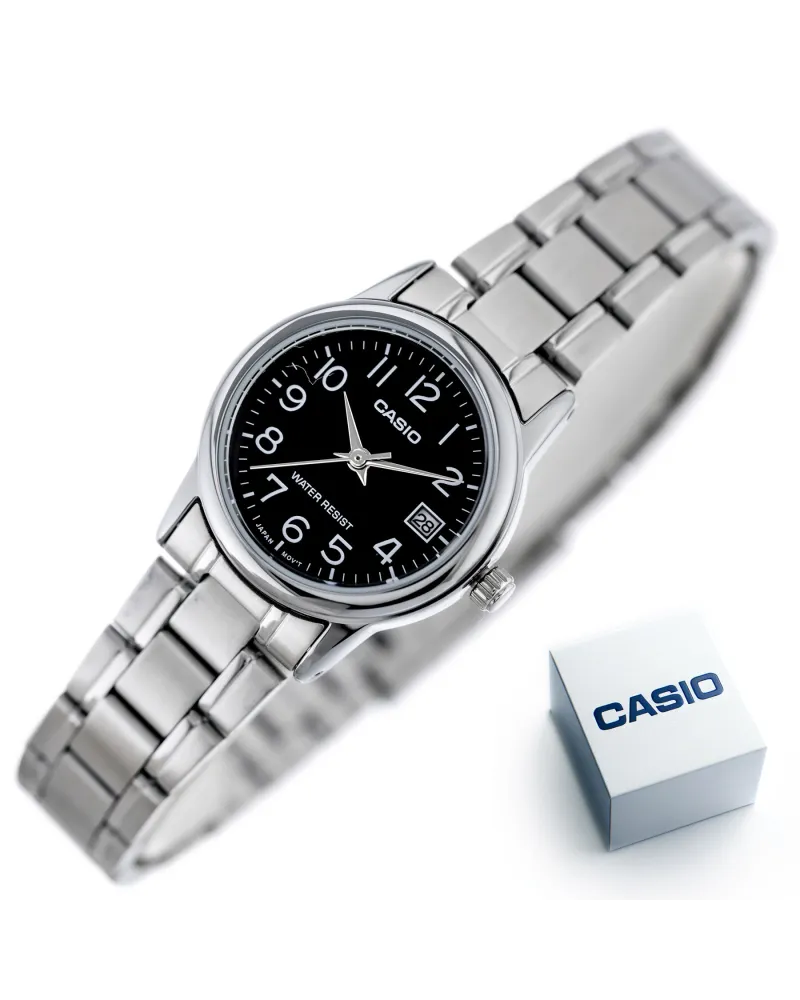 ZEGAREK DAMSKI CASIO LTP-V002D-1BUDF (zd587b) + BOX ZEGAREK DAMSKI CASIO LTP-V002D-1BUDF (zd587b) + BOX