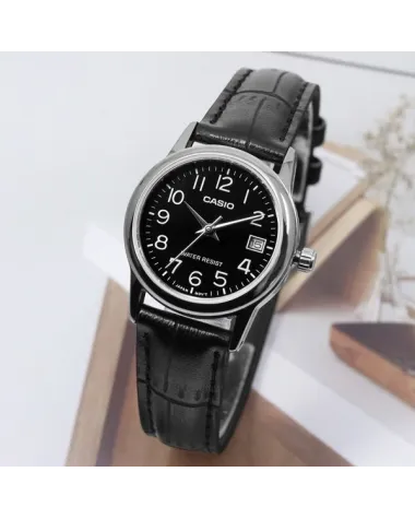 ZEGAREK DAMSKI CASIO LTP-V002L-1B + BOX