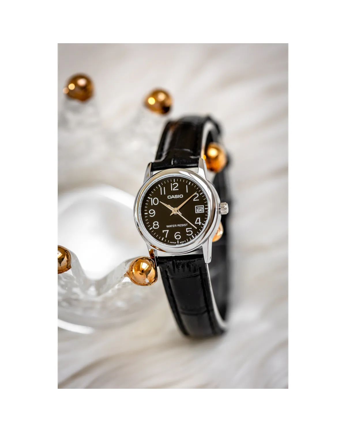 ZEGAREK DAMSKI CASIO LTP-V002L-1B + BOX