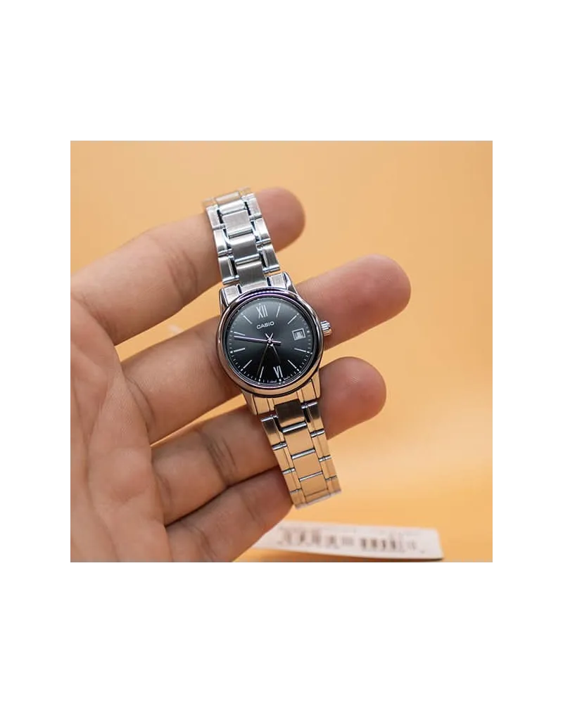 Zegarek Damski Casio LTP-V002D-1B3UDF + BOX Zegarek Damski Casio LTP-V002D-1B3UDF + BOX
